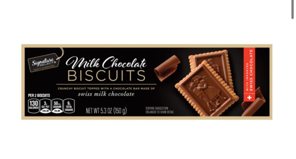 BISCUITS DARK CHOCOLATE 5.3 OZ