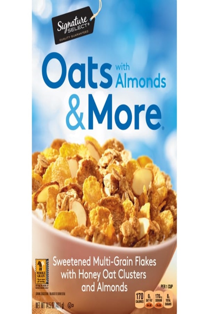 CEREAL OATS AND ALMONDS 14.5 OZ