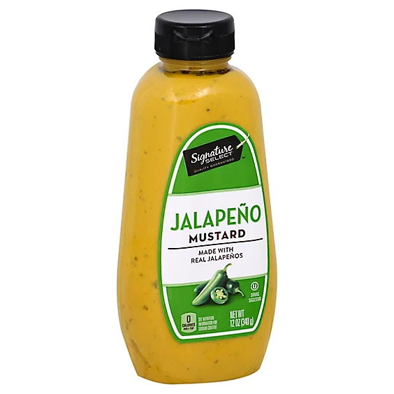 MUSTARD SPICY JALAPENO 12 OZ
