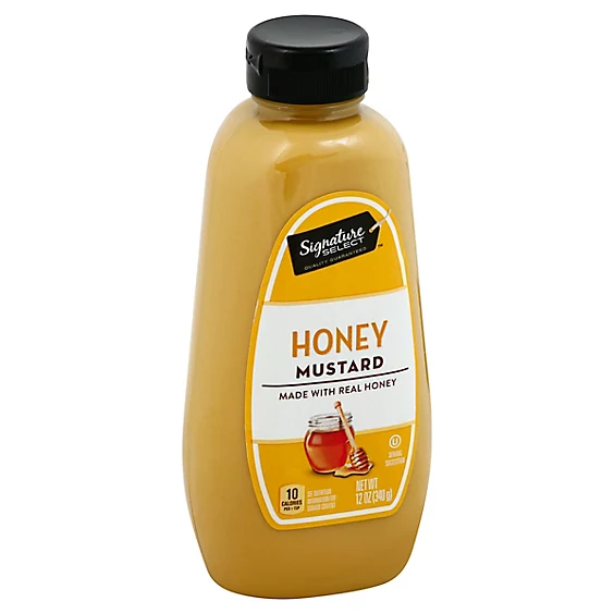 MUSTARD HONEY 12 OZ
