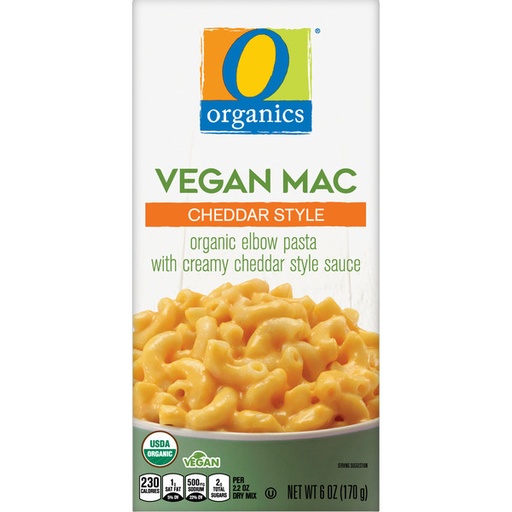 VEGAN MAC CHEDDAR STYLE GF 6 OZ