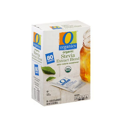 SWEETENER STEVIA PACKETS 80 CT